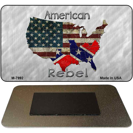 American Rebel Map Novelty Magnet M-7992