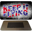 Keep It Flying Gray Novelty Magnet M-8000