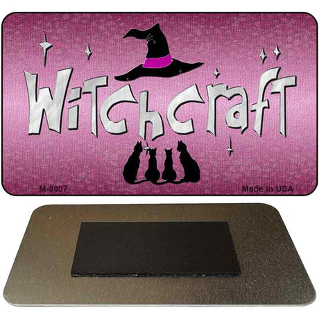 Witchcraft Novelty Metal Magnet M-8007