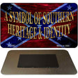 Symbol Of Southern Heritage Novelty Magnet M-8097