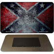 Confederate Flag Scratched Novelty Magnet M-8110