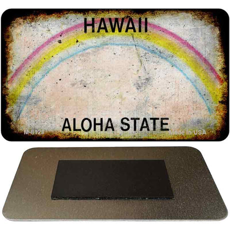 Hawaii Rusty Blank Novelty Magnet M-8128