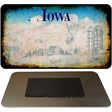 Iowa Rusty Blank Novelty Magnet M-8132