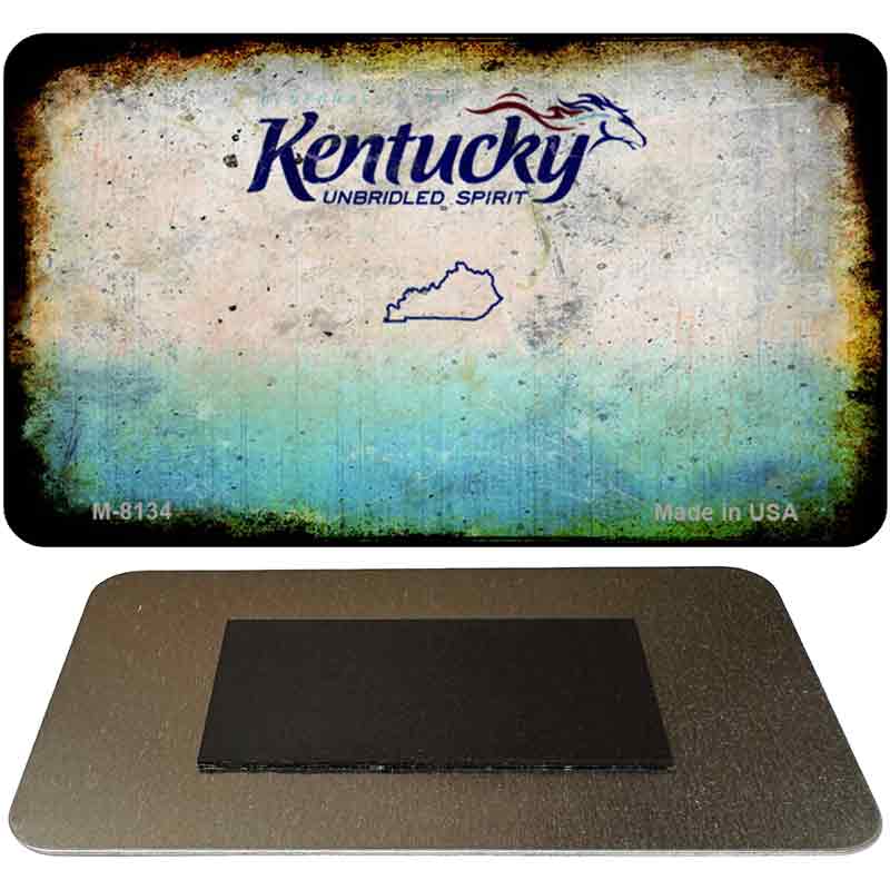 Kentucky Rusty Blank Novelty Magnet M-8134