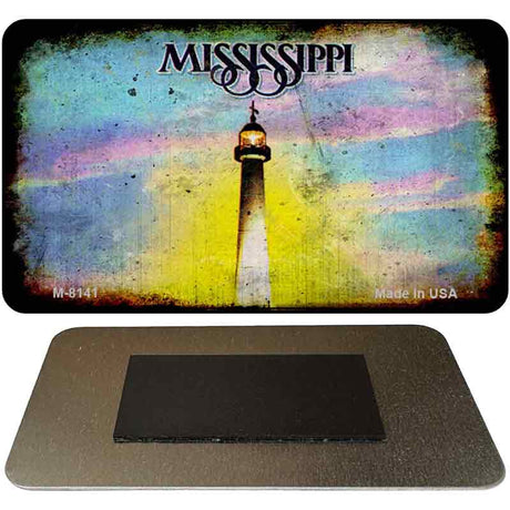 Mississippi Rusty Blank Novelty Magnet M-8141