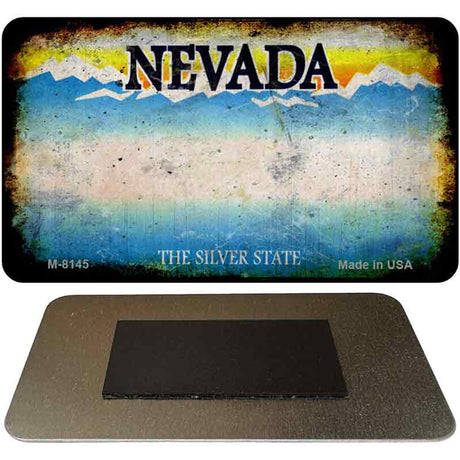 Nevada Rusty Blank Novelty Magnet M-8145