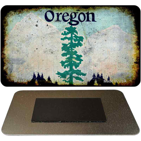 Oregon Rusty Blank Novelty Magnet M-8154