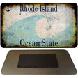 Rhode Island Rusty Blank Novelty Magnet M-8156