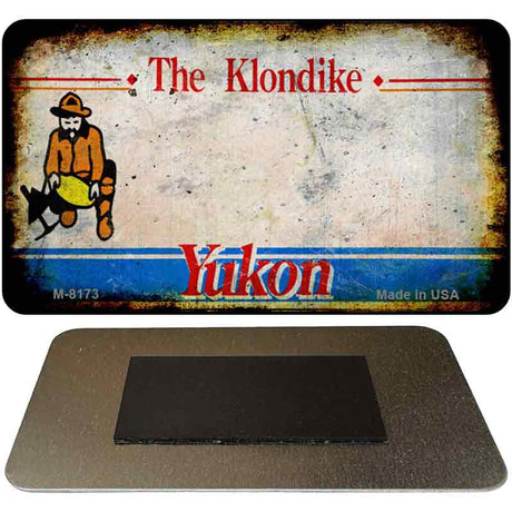 Yukon Rusty Blank Novelty Magnet M-8173