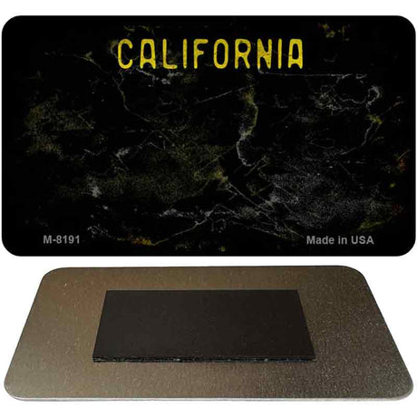 California Black Rusty Blank Novelty Magnet M-8191