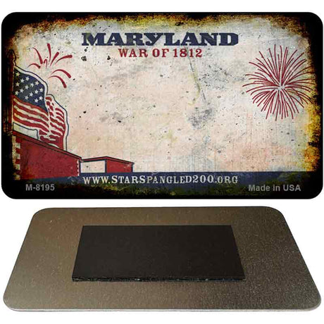 Maryland Rusty Blank Novelty Magnet M-8195