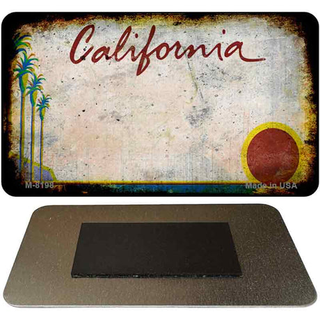 California Rusty Blank Novelty Magnet M-8198