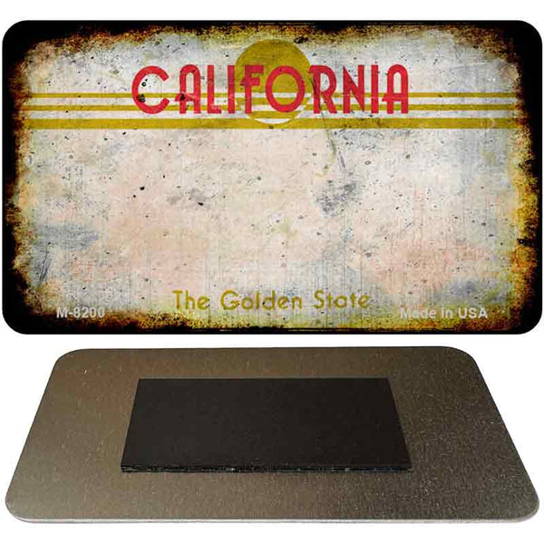 California Rusty Blank Novelty Magnet M-8200 | Smart Blonde