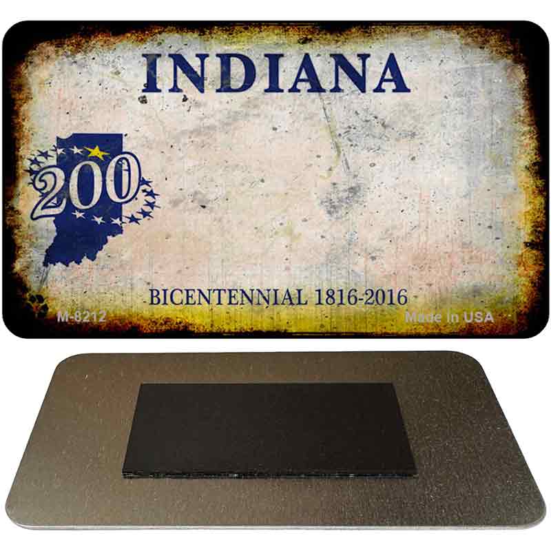 Indiana Rusty Blank Novelty Magnet M-8212