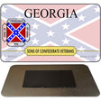 Georgia State Blank Novelty Metal Magnet M-8252