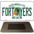 Fort Myers Beach Florida State License Plate Tag Magnet M-8270