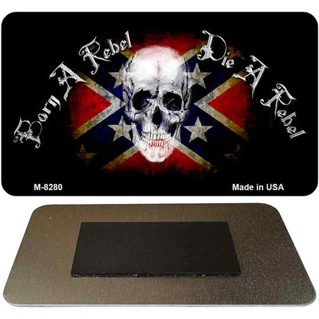 Born Die Rebel Novelty Metal Magnet M-8280