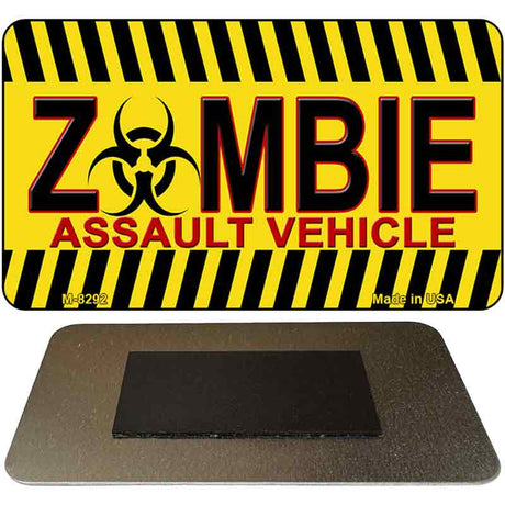 Zombie Assault Vehicle Novelty Metal Magnet M-8292