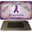 Leiomyosarcoma Cancer Ribbon Novelty Metal Magnet M-8310