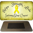 Sarcoma / Bone Cancer Ribbon Novelty Metal Magnet M-8320