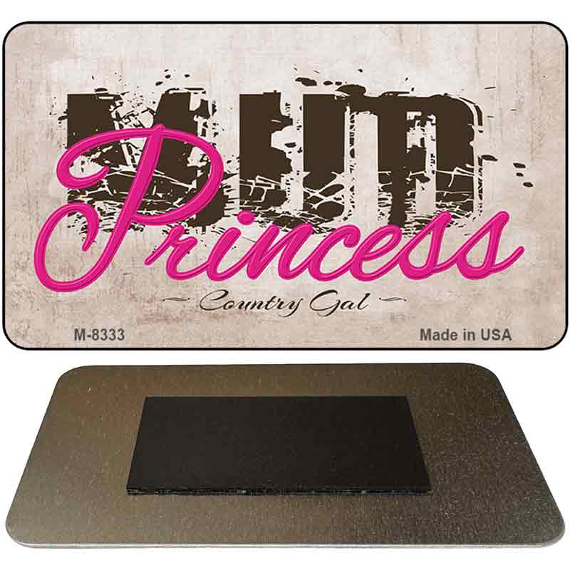 Mud Princess Novelty Metal Magnet M-8333