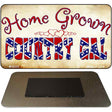 Home Grown  Gal Novelty Metal Magnet M-8335