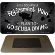 Retirement Plan Novelty Metal Magnet M-8345