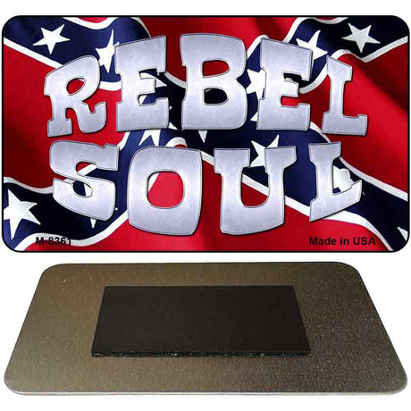 Rebel Soul Novelty Metal Magnet