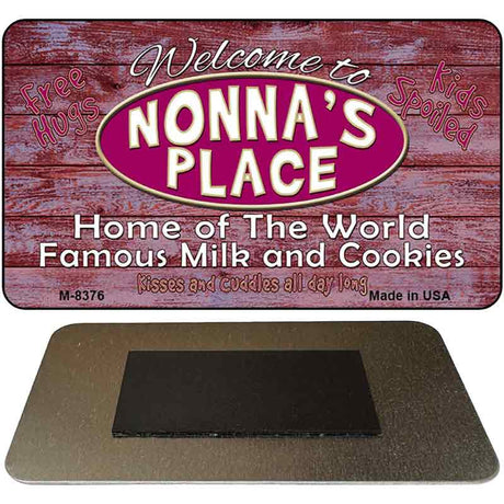 Nonnas Place Novelty Metal Magnet M-8376