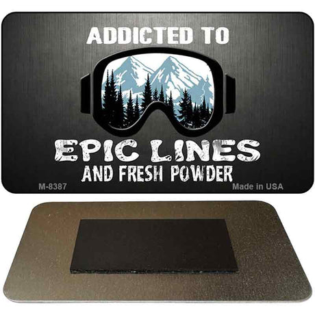 Epic Lines Novelty Metal Magnet M-8387