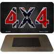 4x4 Confederate Novelty Metal Magnet