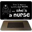 Dont Mess With My Mom Novelty Metal Magnet M-8402