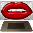 Red Lips Novelty Metal Novelty Metal Magnet M-8416