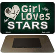 This Girl Loves Her Stars Novelty Metal Magnet M-8466