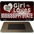 This Girl Loves Her Mississippi State Novelty Metal Magnet M-8495