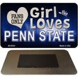 This Girl Loves Her Penn State Novelty Metal Magnet M-8500