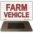 Farm Vehicle Novelty Metal Magnet M-8525