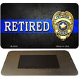 Retired Police Novelty Magnet M-8540