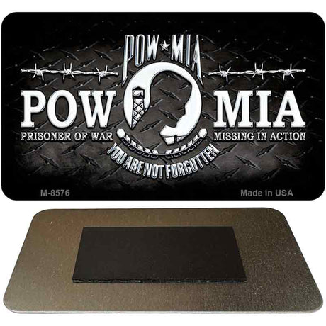 POW MIA Novelty Metal Magnet M-8573