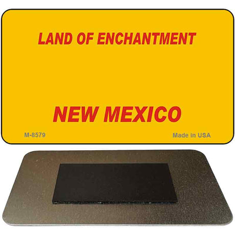 New Mexico State Blank Novelty Metal Magnet M-8579