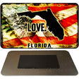 Love Florida Novelty Metal Magnet M-8595