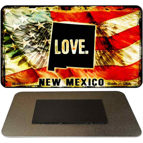 Love New Mexico Novelty Metal Magnet M-8617