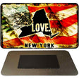 Love New York Novelty Metal Magnet M-8618