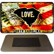 Love South Carolina Novelty Metal Magnet M-8626