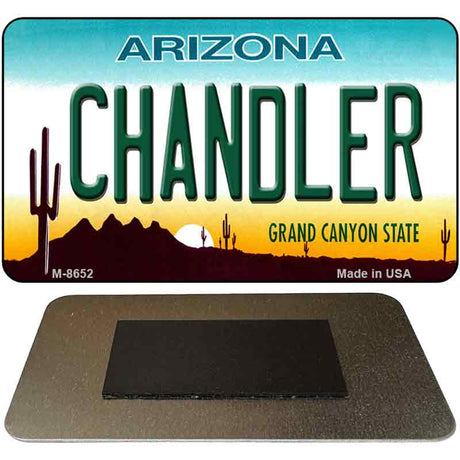 Chandler Arizona State License Plate Tag Magnet M-8652