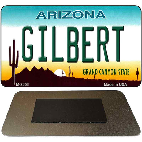 Gilbert Arizona State License Plate Tag Magnet M-8653