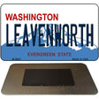 Leavenworth Washington State License Plate Tag Magnet M-8661