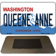 Quenne Anne Washington State License Plate Tag Magnet M-8664