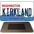 Kirkland Washington State License Plate Tag Magnet M-8677