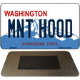 Mnt Hood Washington State License Plate Tag Magnet M-8685